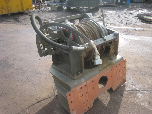Rotzler 25 ton hydraulic winch  - Govsales of ex military vehicles for sale, mod surplus